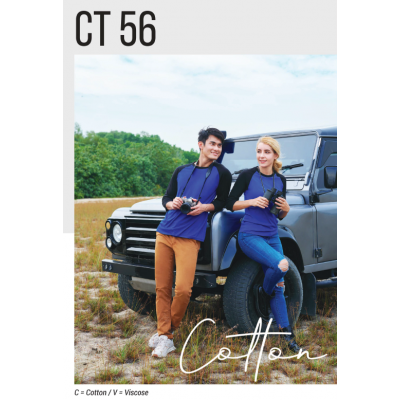 [Cotton] Comfy Cotton 3/4 Sleeve - CT56